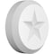 Ekena Millwork Standard Grayson Star Rosette With Beveled Edge, 3"W x 3"H x 3/4"P ROSP030X030X075GRY07 - alternate 1